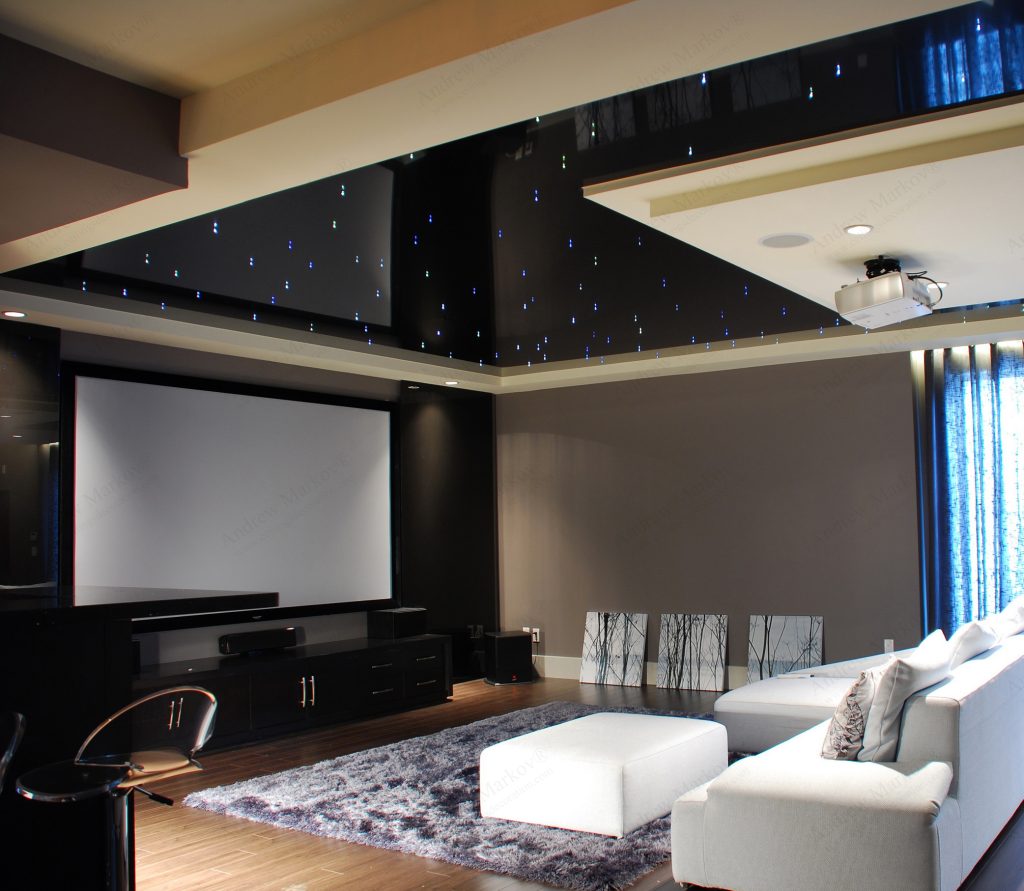 lake fiberoptikli aydınlatma sinema odası